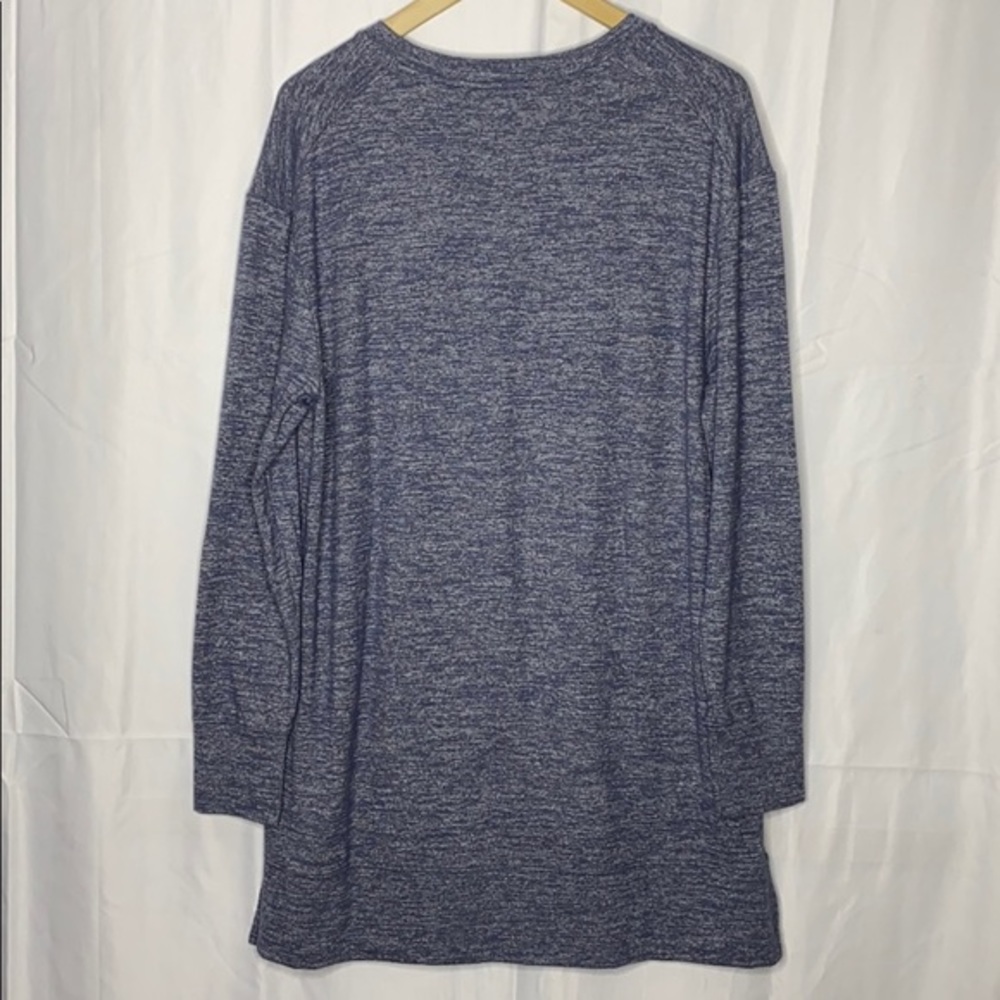 Daily Ritual Crew Neck Tunic Pullover - Picture 4 of 9